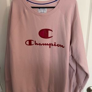 Pink Champion Crewneck